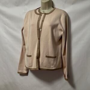 SANDRA SILK BLEND  2‎ PIECE SWEATER SET SIZE M